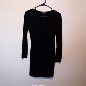 Lulu's long sleeve bodycon mini dress